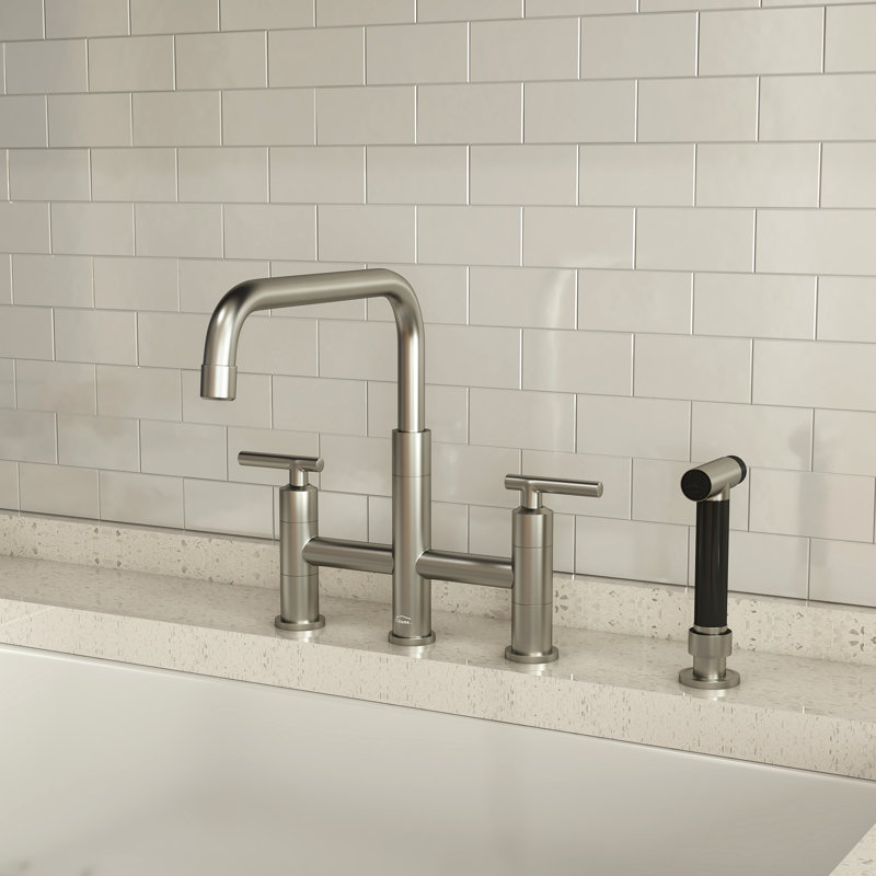 Clihome Kitchen Faucet with Side Spray & Reviews Wayfair
